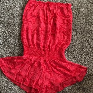Khush Channel Romper - Red Snakeskin 🐍